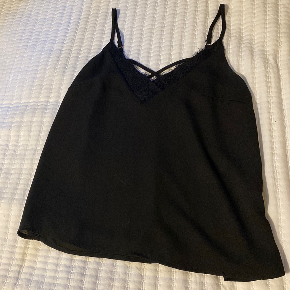 Mi ami black tank top. Size XS.